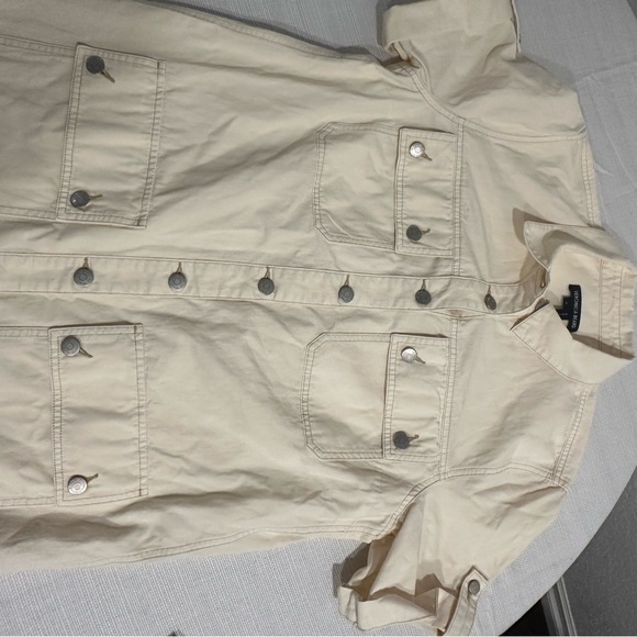 Veronica Beard Cream Midi Dress - Picture 2 of 8